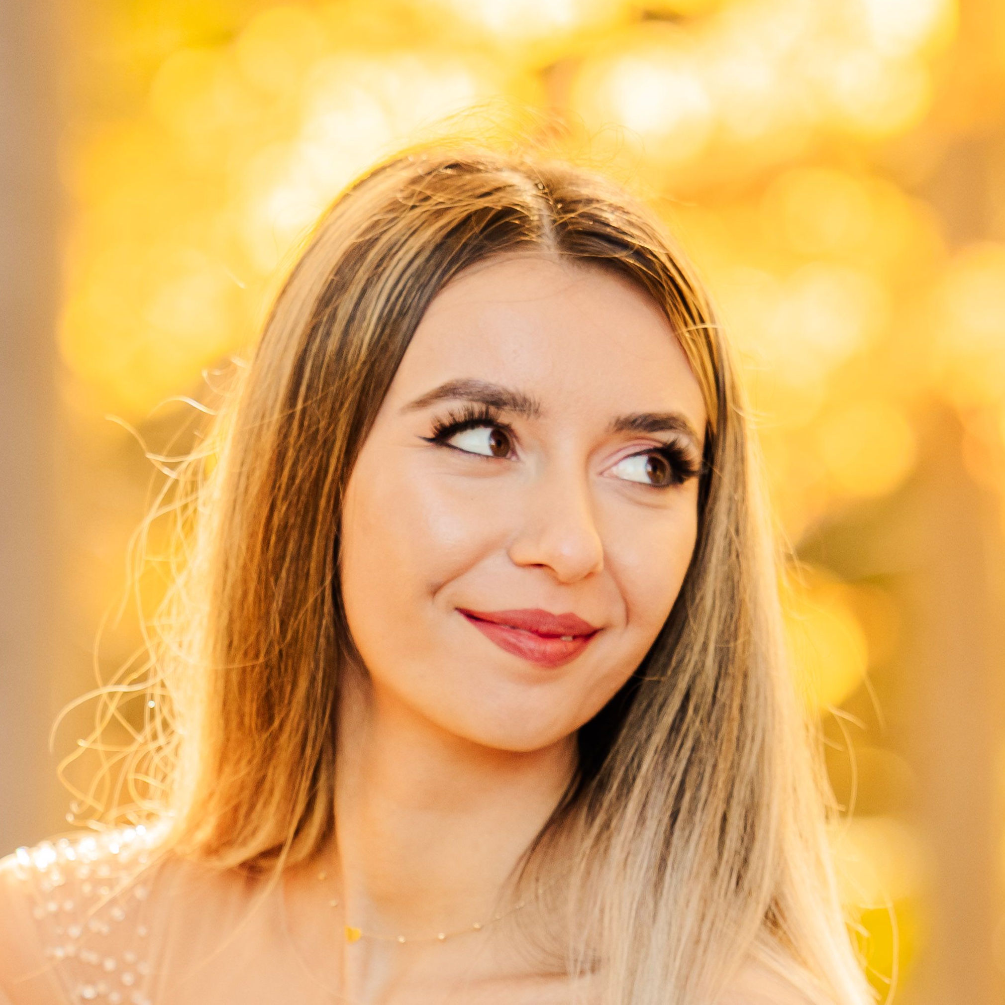 Portrait de la mariée